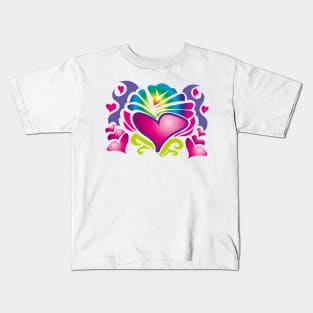 Colorful lovely illustration Kids T-Shirt